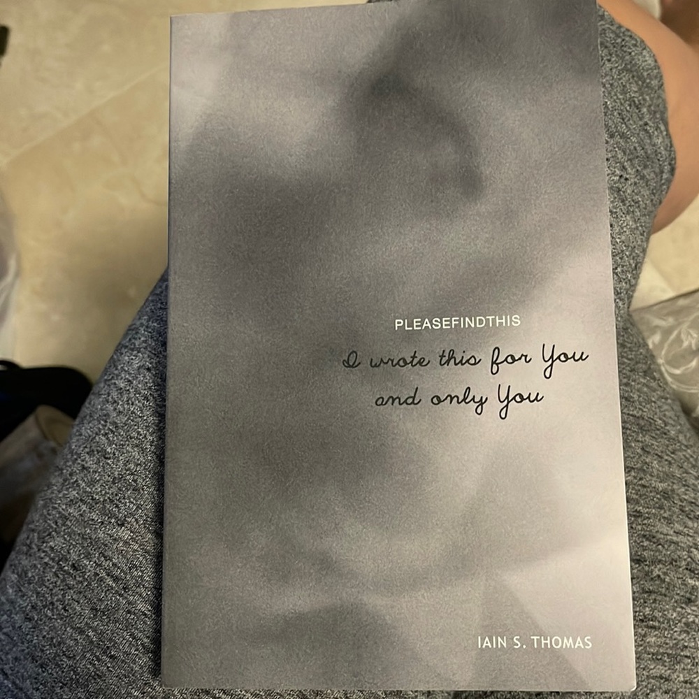I Wrote This for you and Only You by Iain Thomas